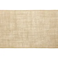 2x Bruiloft/huwelijk jute tafellopers 28 x 500 cm