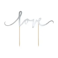 Bruiloftstaart topper Love