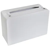 Enveloppendoos koffer vorm - Bruiloft - wit - karton - 24 x 16 cm