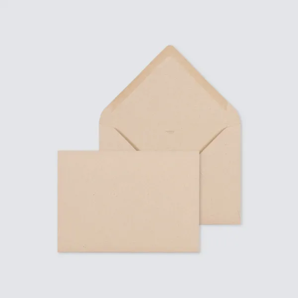 10 x Kraft envelop - Eigen ontwerp
