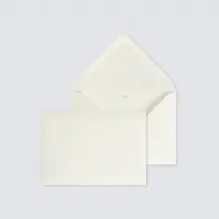10 x Envelop met puntklep in gerecycleerd papier - Eigen ontwerp