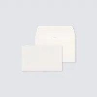 10 x Klein liggend ecru envelopje - Eigen ontwerp
