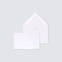 10 x Witte envelop met puntklep - Trouwen
