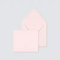 10 x Zachtroze envelop - Trouwen