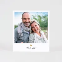 Bedankkaartje met foto - Feest (proefdruk)