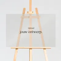 Liggend acryl bord met eigen ontwerp