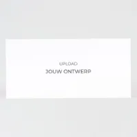 Liggende eigen ontwerp kaart glossy (proefdruk)
