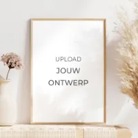 Poster met eigen ontwerp