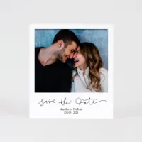 Polaroid save the date