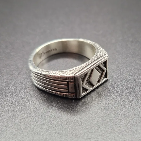 Aegir - Zilveren Zegelring