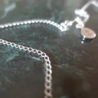 Zephyr - Geschakelde Zilveren Ketting