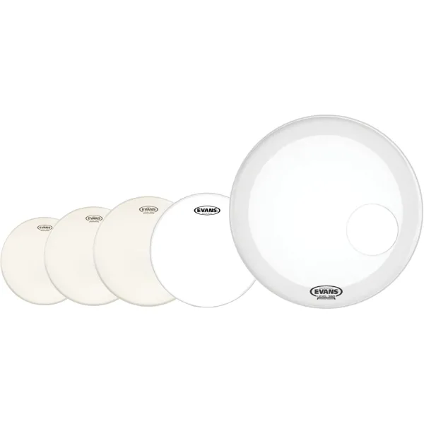 Evans coated resonantievellen Rock set 2