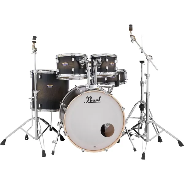 Pearl DMP925S/C262 Decade Maple Satin Black Burst 5 delig drumstel
