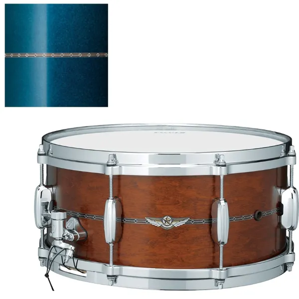 Tama Star TMS1455S-SBM Satin Blue Metallic Maple 14 x 5.5 inch snaredrum