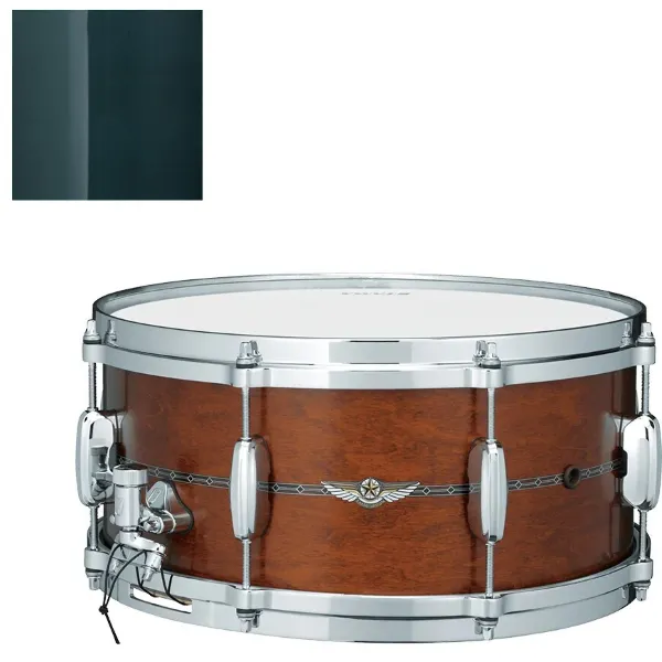 Tama Star TMS1465S-SKB Smoky Black Maple 14 x 6.5 inch snaredrum