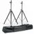 American DJ SPSX2B speaker standaards met tas