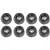 Adam Hall 4903M8AH rubberen voetje 20 x 9 mm (8 stuks)
