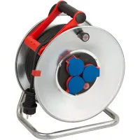 Brennenstuhl KTro.Garant 1198590 kabelhaspel 3 aansluitingen zwart aderdikte 1.5mm buitengebruik 50m