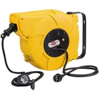 Brennenstuhl Kabeltrommel 1241000 zelfoprollende kabelhaspel buitengebruik 9m