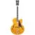 D'Angelico Excel EXL1 Amber semi-akoestische gitaar met deluxe hardshell koffer