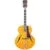 D'Angelico Excel Style B Amber semi-akoestische gitaar met deluxe hardshell koffer