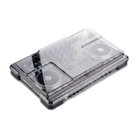 Decksaver American Audio VMS4 stofkap doorzichtig