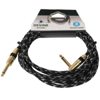 Devine GIT3 PRO gitaarkabel mono jack-jack haaks 3 meter