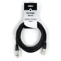 Devine MIC100/5 XLR microfoon- en signaalkabel 5 meter