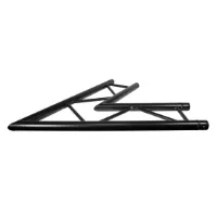 Duratruss DT 32/2-C20H-L60 black hoekdeel 60 graden zwart