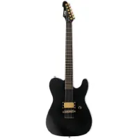ESP LTD Alan Ashby Signature AA-1 Black Satin elektrische gitaar met koffer