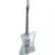 Epiphone 1963 Firebird V Maestro Vibrola Frost Blue elektrische gitaar met hard case