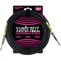 Ernie Ball 6046 Classic Instrument Cable, 6 meter, zwart