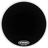 Evans BD22RBG Resonant Black 22 inch bassdrumvel