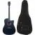 Fazley W70-DMBK ColourTune Dreadnought + gigbag