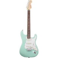 Fender Custom Shop Jeff Beck Stratocaster RW Surf Green met deluxe koffer en CoA