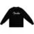 Fender Spaghetti Logo Long-Sleeve T-shirt Black L