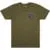 Fender Stratocaster 70th Anniversary Badge Tee olive XXL