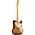 Fender Vintera II 60s Telecaster Thinline MN 3-Color Sunburst elektrische gitaar met gigbag
