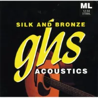 GHS 370ML Silk And Bronze medium/light snarenset westerngitaar