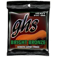 GHS BB50H Bright Bronze heavy snarenset voor westerngitaar