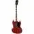 Gibson Original Collection SG Standard '61 Stop Bar Vintage Cherry elektrische gitaar met koffer