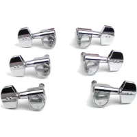 Graph Tech PRN-2311-C0 Ratio Electric stemmechanieken 3x3 met contemporary buttons chroom