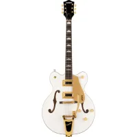 Gretsch G5422TG Electromatic Classic Hollowbody DC Snowcrest White semi-akoestische gitaar