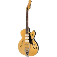 Guild Newark St. Collection Starfire I Jet 90 Satin Gold semi-akoestische gitaar met tremolo