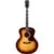 Guild USA F-55 Antique Burst akoestische westerngitaar met premium gitaarkoffer