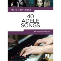 Hal Leonard Really Easy Piano 40 Adele Songs songboek voor piano