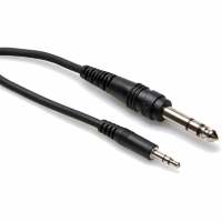 Hosa CMS-110 stereo audiokabel 3.5 mm jack - 6.35 mm jack 3 m