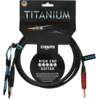Klotz TI-0900PSP Titanium Silent Plug jack- jack gitaarkabel 9m