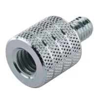 Konig & Meyer 21918 Schroefdraad adapter zink geplateerd M8 naar 3/8 inch