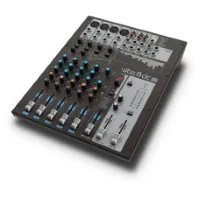 LD Systems VIBZ 8 DC 8-kanaals mixer met digitale effecten en compressor